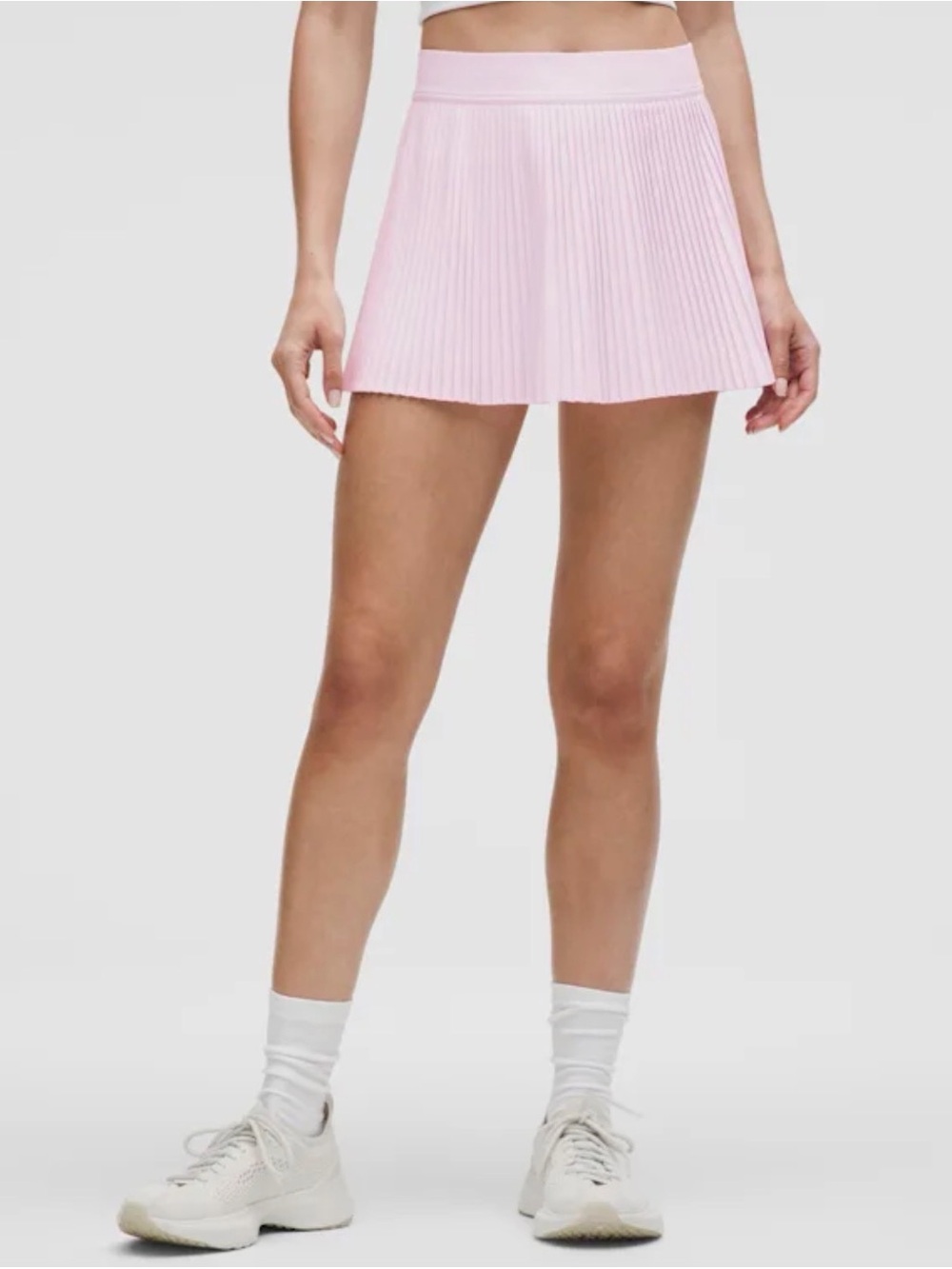 Lululemon Varsity High-Rise Pleated Skirt Strawberry Milkshake NWOT